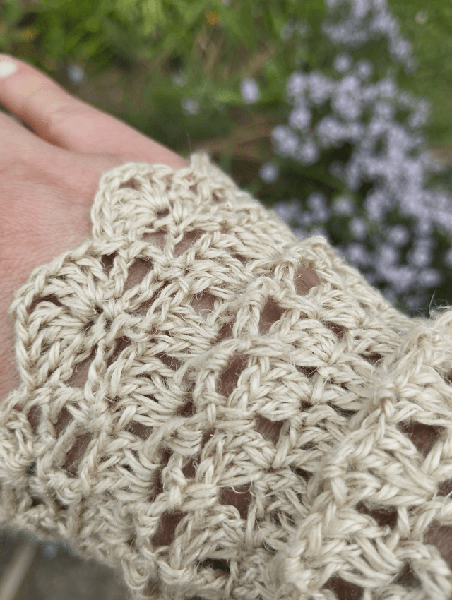 Chauffe-poignets vintage naturels
