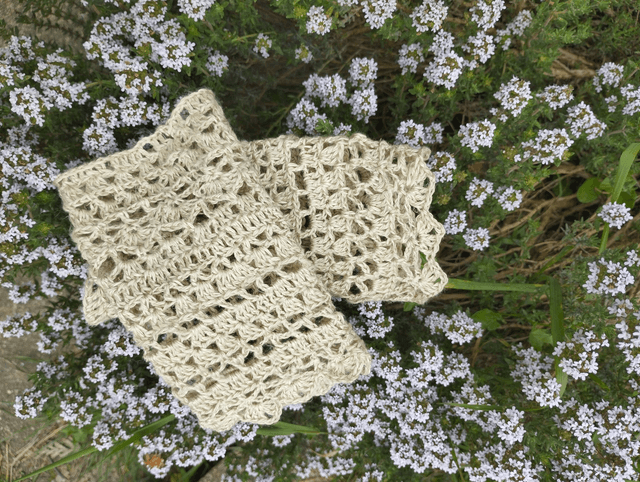 Chauffe-poignets vintage naturels