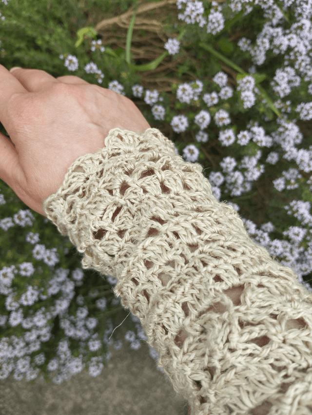 Chauffe-poignets vintage naturels